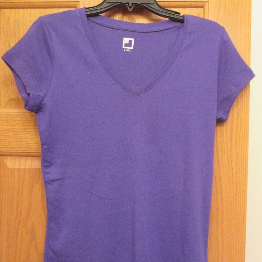 JCP V Neck Tee